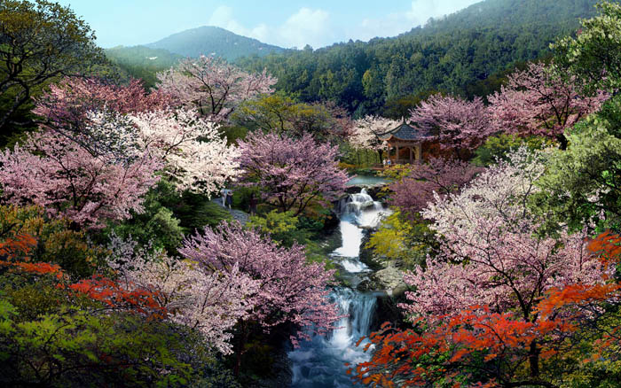 懷化洪江嵩云山4A森林公園