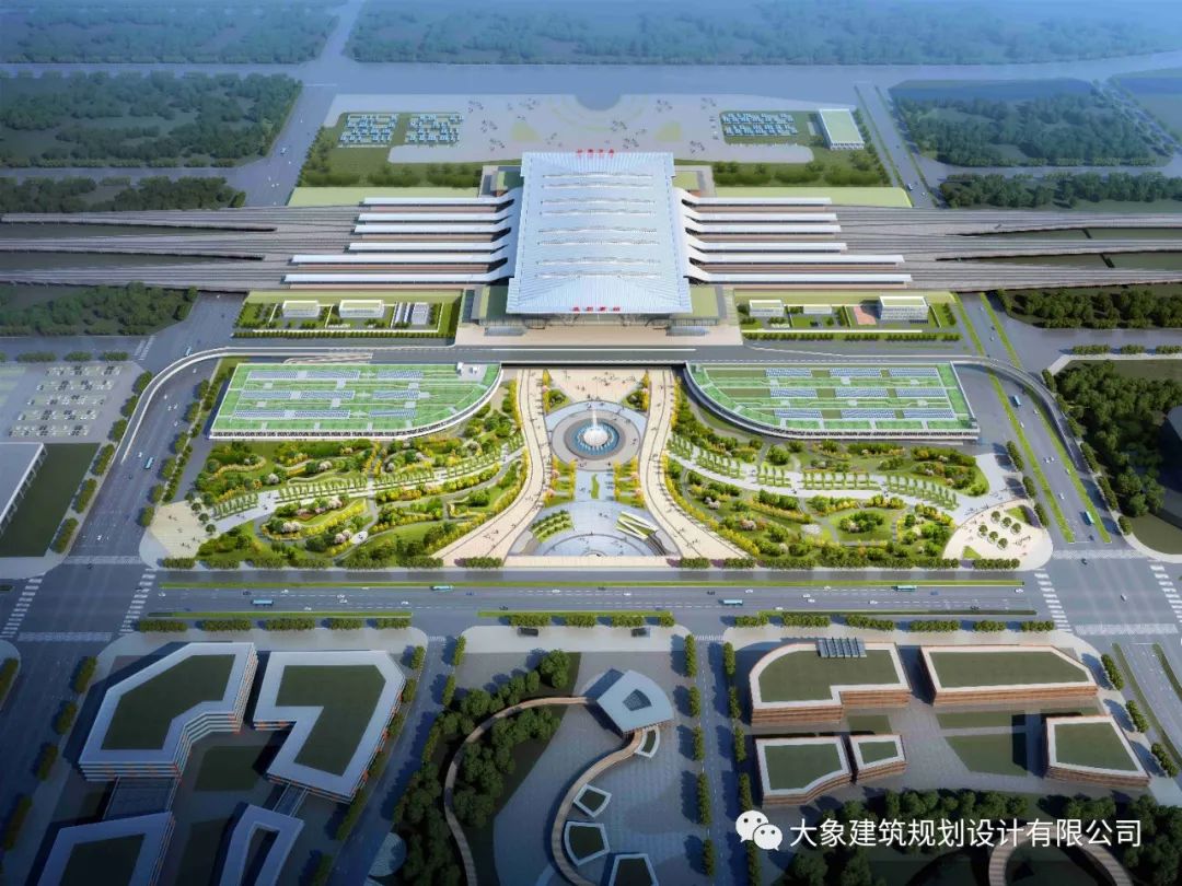 大象建筑成功中標益陽高鐵南站北廣場市政配套設計項目